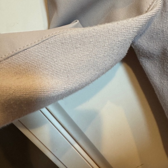 MARC NEW YORK BY ANDREW MARC Felix Leather Moto Jacket Pale Pink - Picture 4 of 8